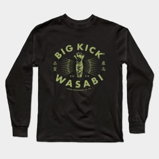 Big Kick Wasabi by © Buck Tee Originals Long Sleeve T-Shirt